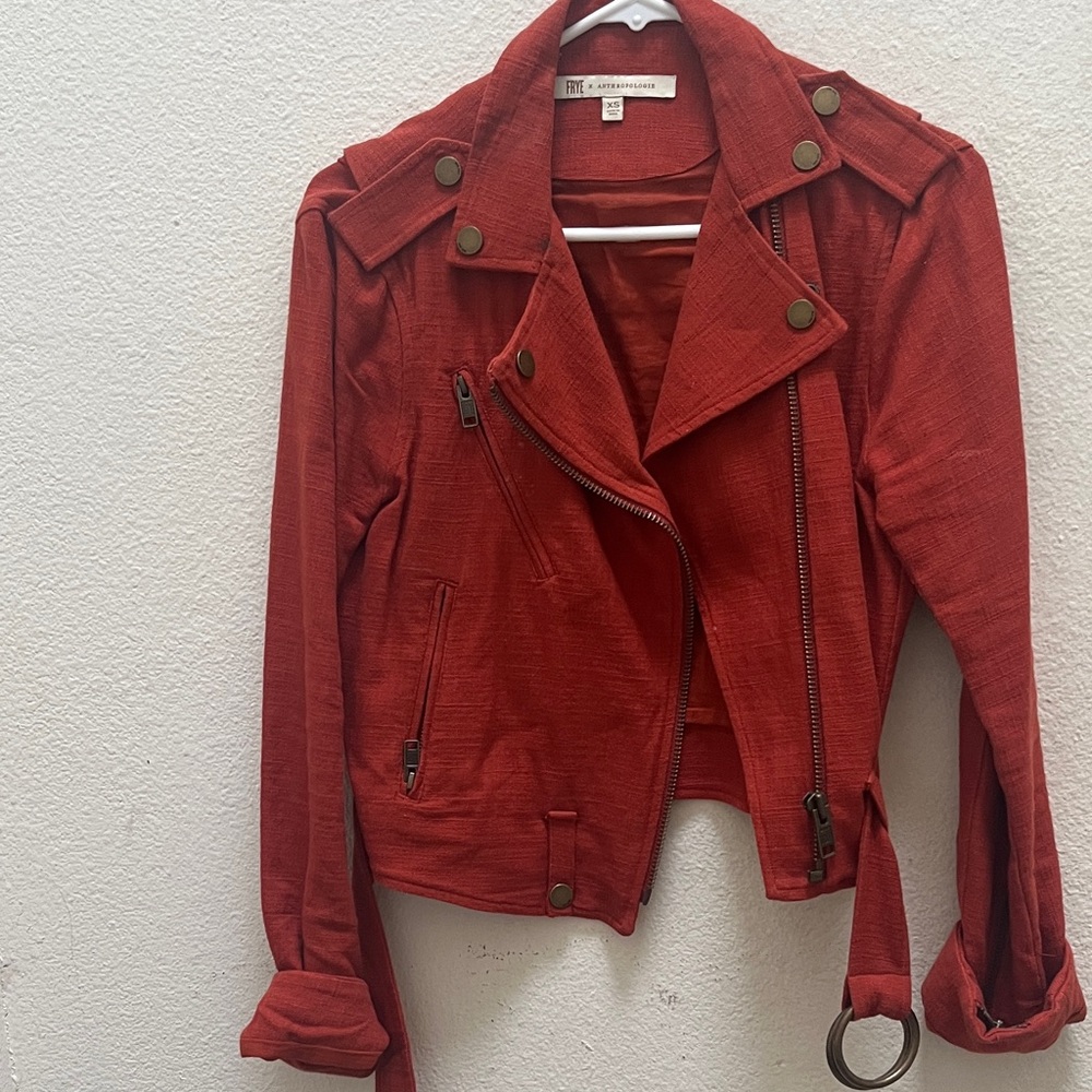 Anthropologie Rust Jacket